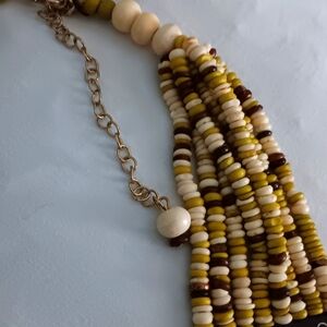 Beaded native inspired necklace